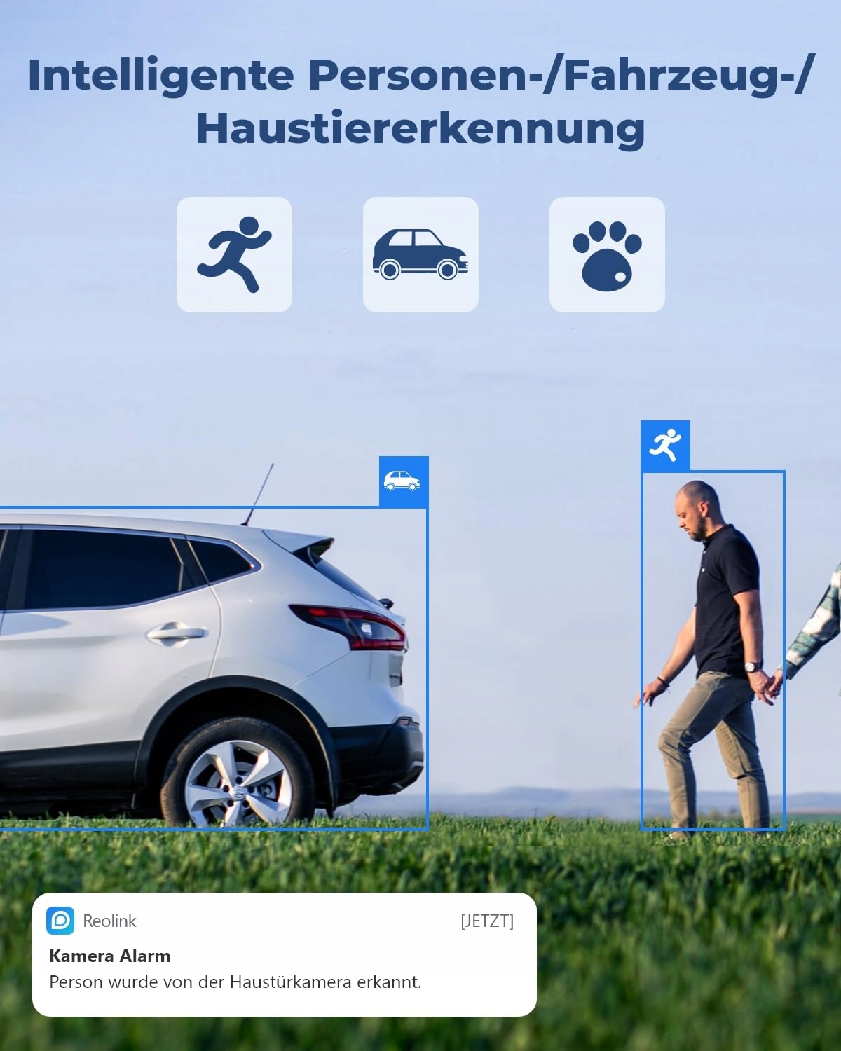 REOLINK Kamera Zewnętrzna 4K Dual-Lens 180° WiFi 6 Nocne Widzenie Audio — miniatura 4