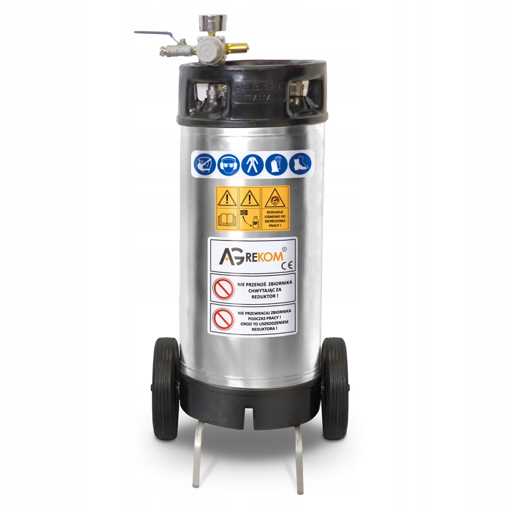 AGREGAT DO BIELENIA WAPNEM OPRYSKIWACZ STAL 304 Marka inny