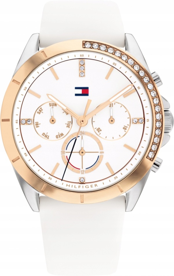 Zegarek damski Tommy Hilfiger 1782388 biały fashion