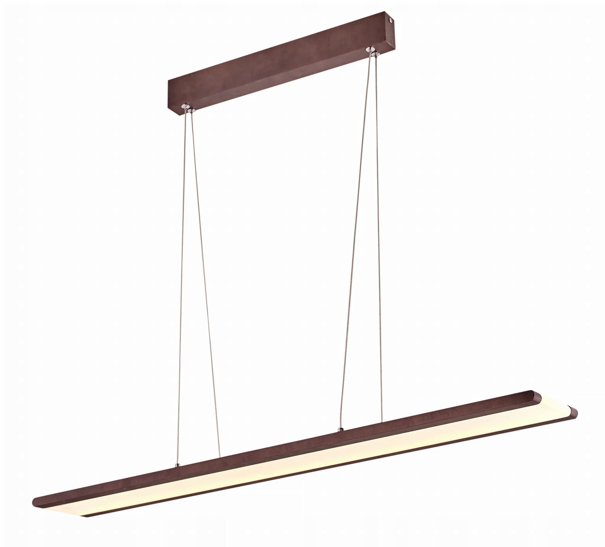 Závesná lampa Coconut 91X8 28W Led Hnedá 4000K