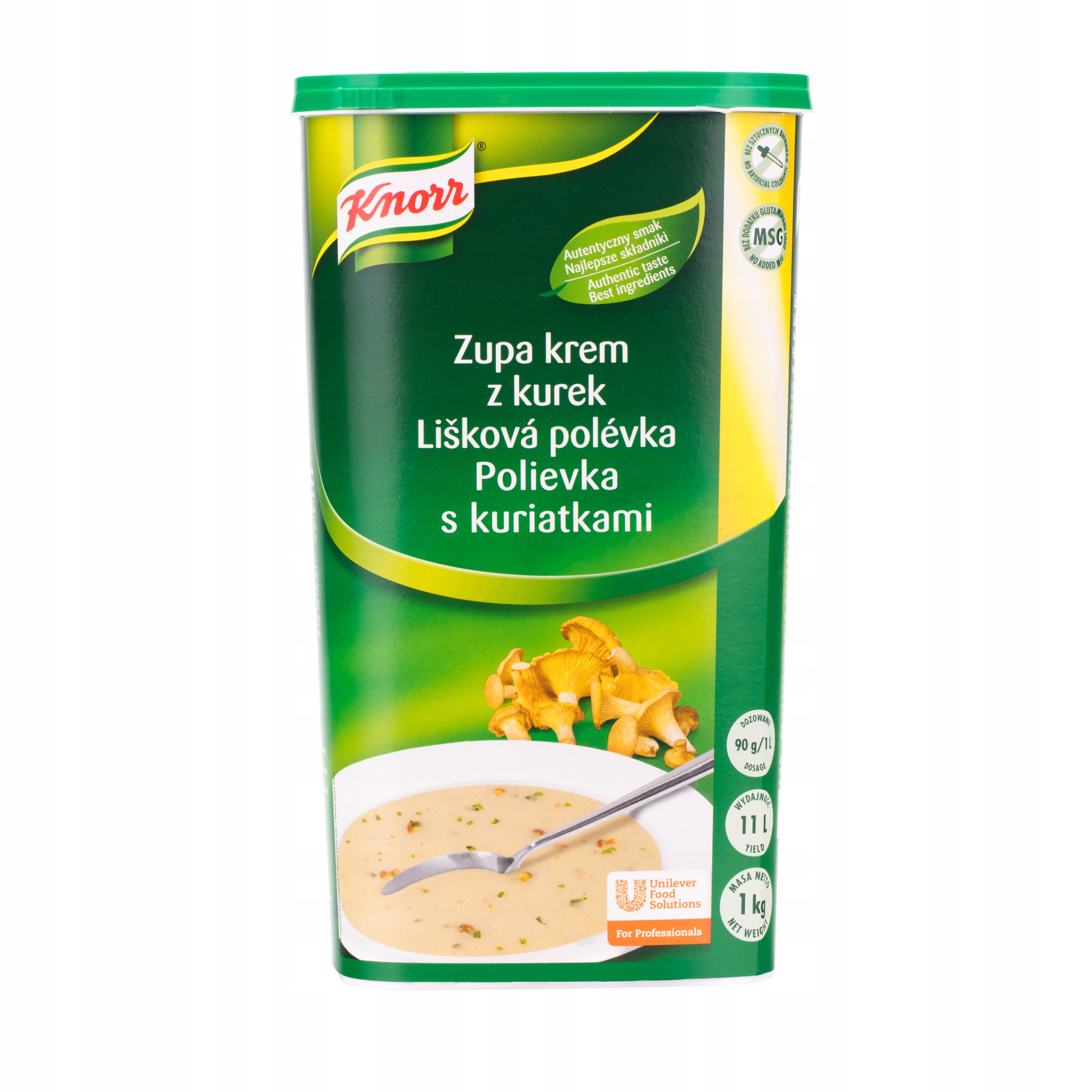 Krémová polévka z lišek Knorr 1 kg