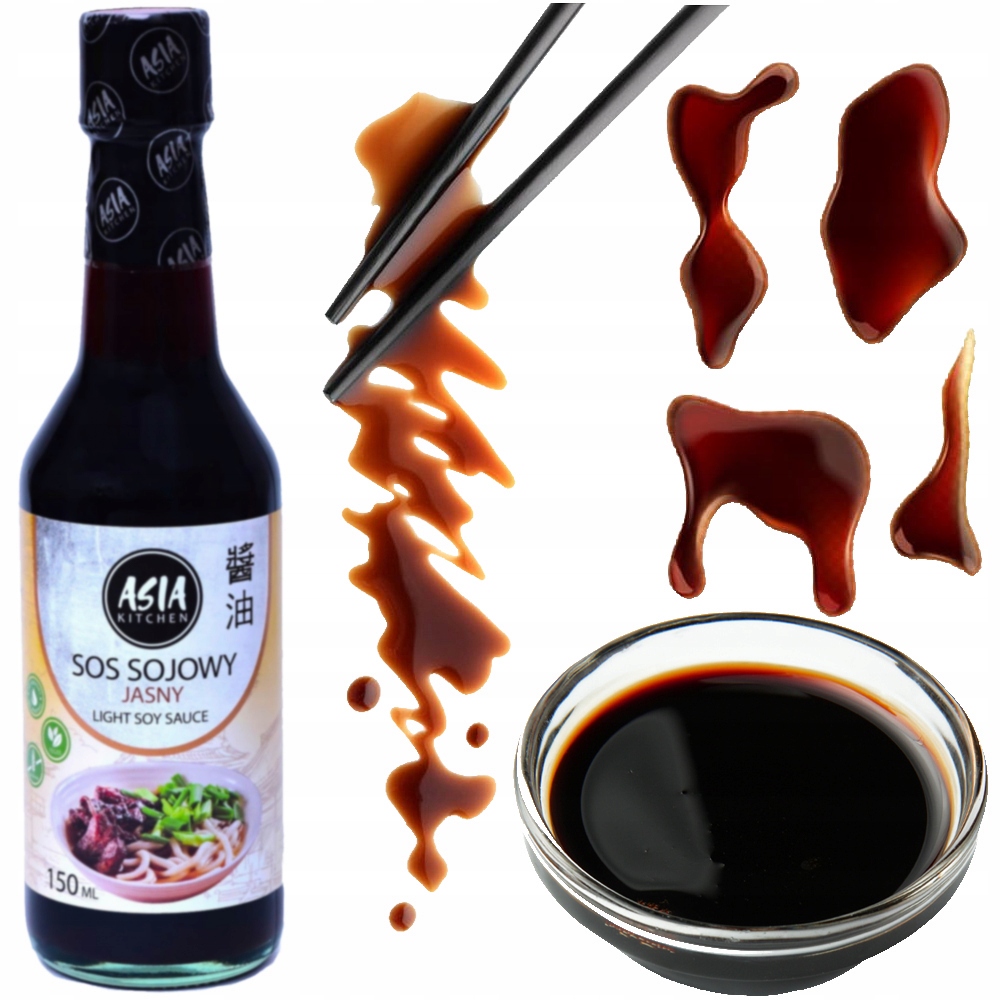 

Sos Sojowy Jasny Bezglutenowy 150ml Asia Kitchen