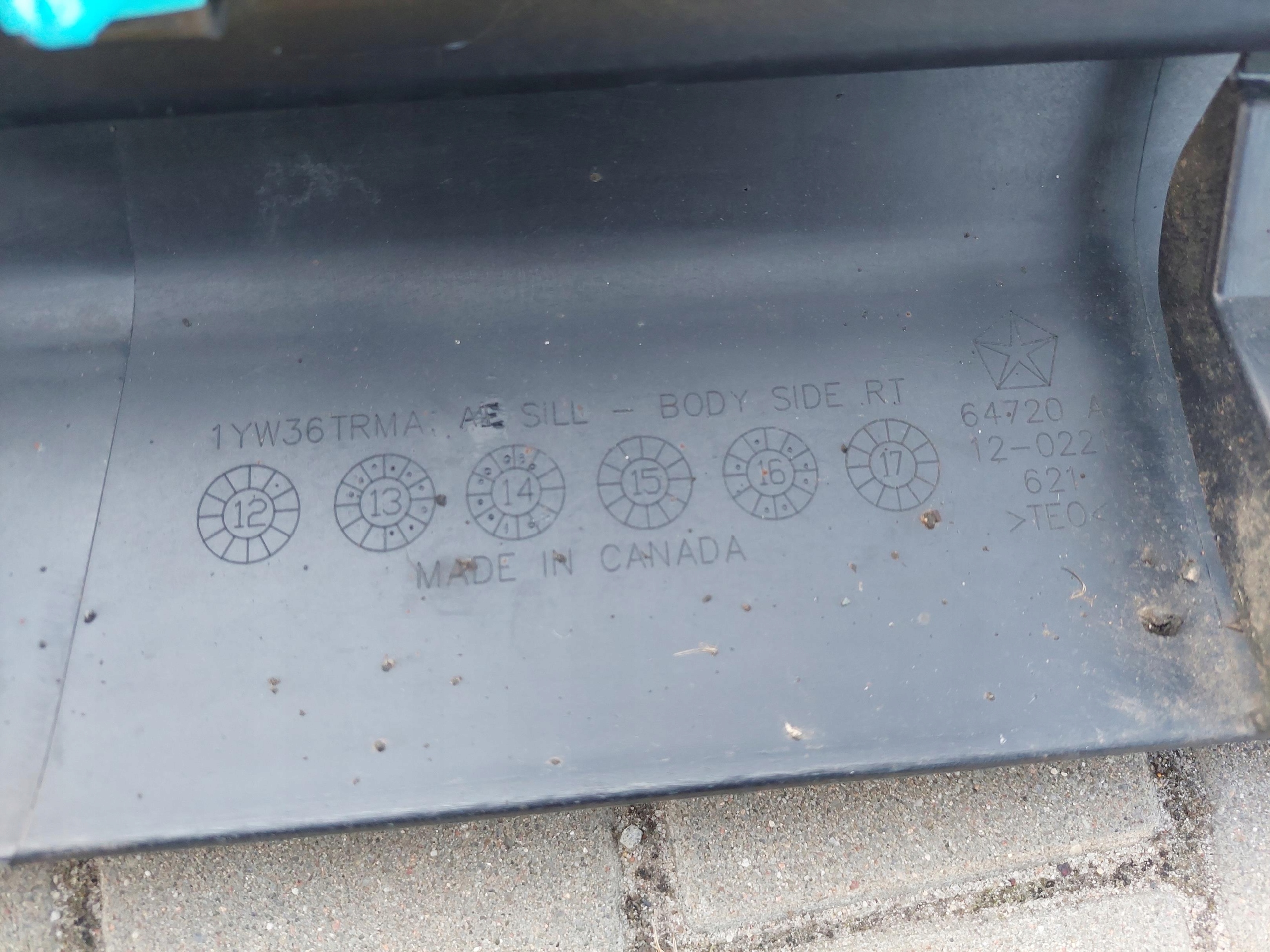 moulding threshold threshold left right JEEP CHEROKEE KL