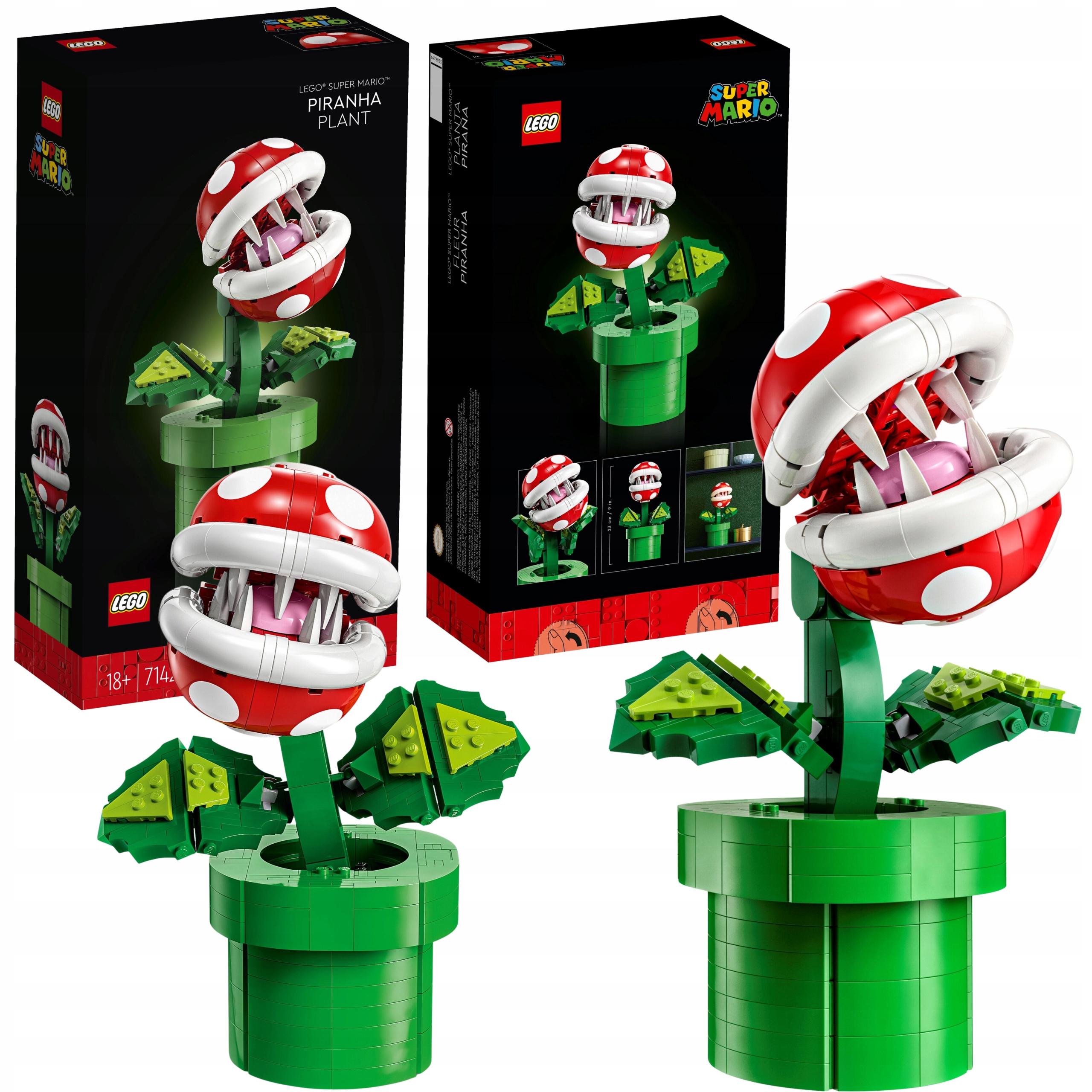 Lego Mario 71426 Květina Pirania Dárek Ozdoba Z Kultovní Hry