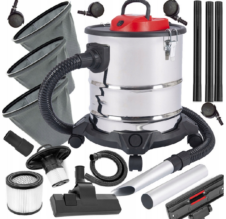 ODKURZACZ PRZEMYSŁOWY LEHMANN HADDO POPIOŁU KOMINKA GRUZU TURBO 2000W