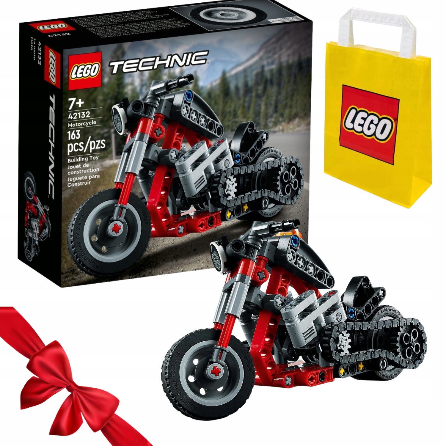 Zestaw Klocków Lego Lego 42132 Technic Motocykl Na Święta Top