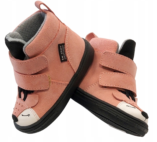 Półbuty Trzewiki Mido Shoes Membrana Jesienne Róż Renifer R 23 W 15,00 CM