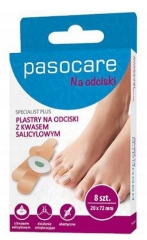 

Plastry Na Odciski Z Kwasem Salicylowym 8 szt.