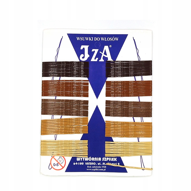 IZA WSUWKI Do włosów karbowane Mix kolorów 100szt