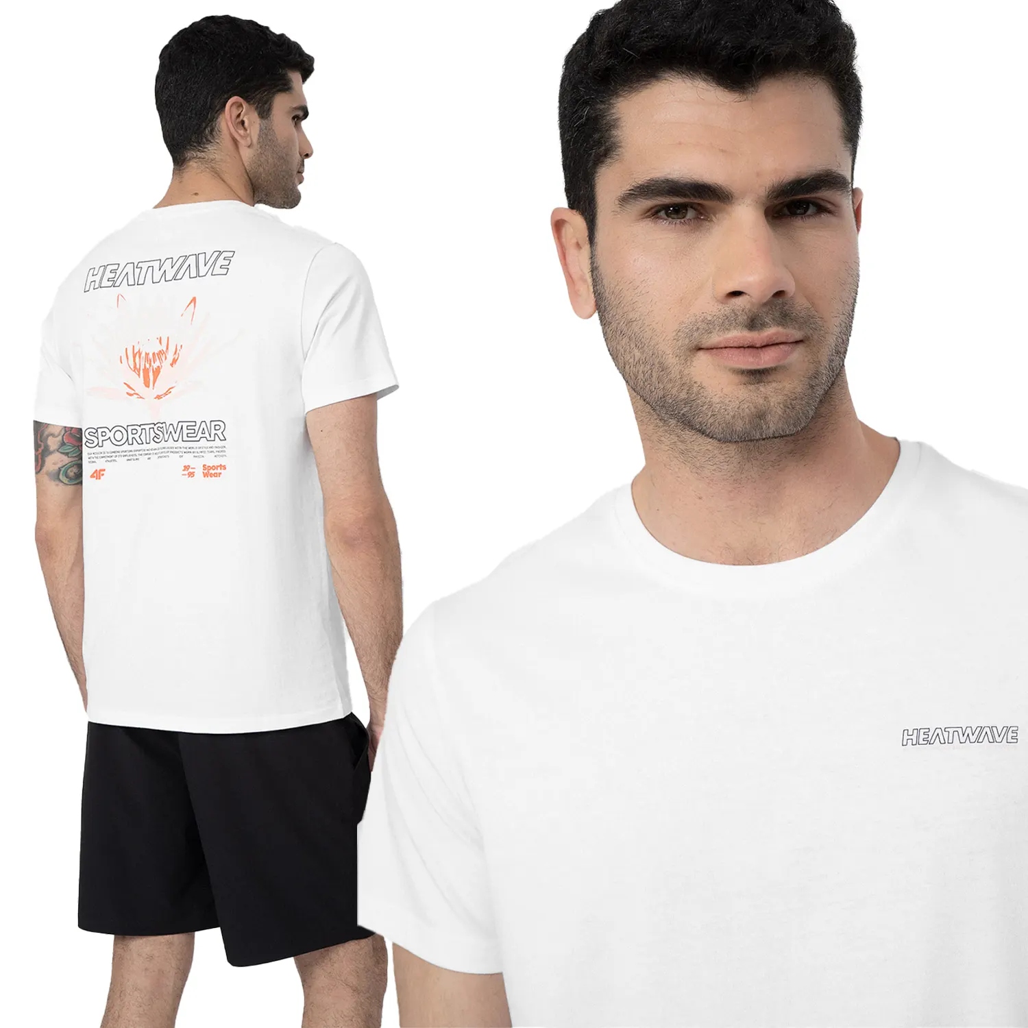 

Koszulka Męska 4F T-shirt Bawełniany SS23M355