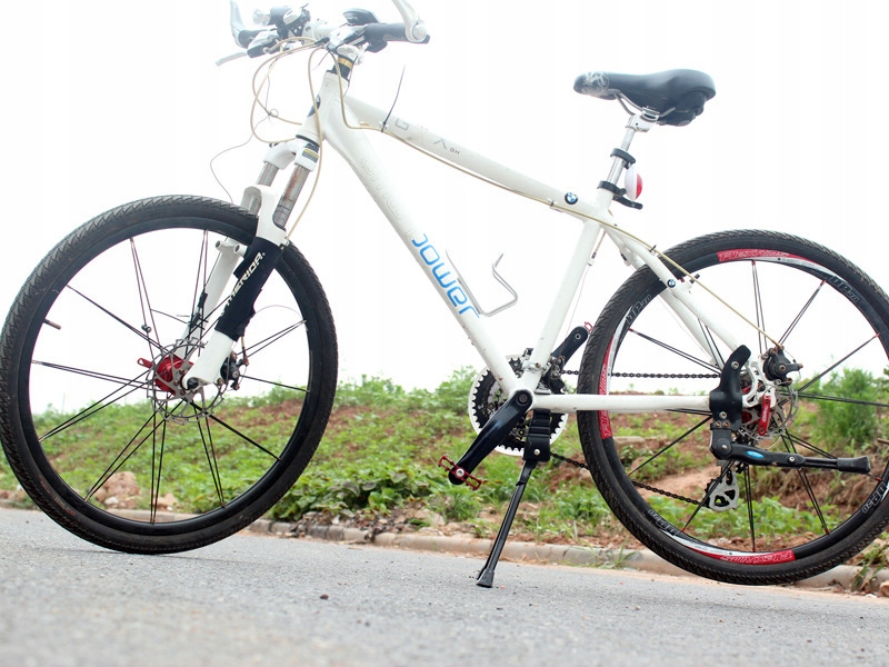 STOPKA NÓŻKA BOCZNA ROWERU ROWEROWA PODPÓRKA PODWÓJNA CENTRALNA P5 Model P5