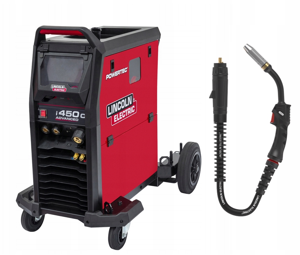 Spawarka Migomat Lincoln Powertec i450C Advanced Air Pack Promig 400