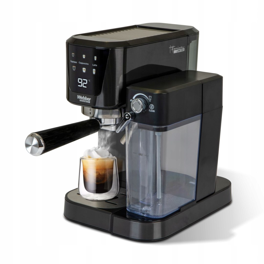 Kávovar Na Espresso Webber L7 Caldas 20 Bar – poloautomatický, kolbový