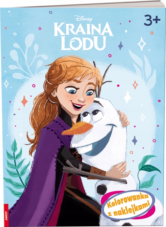 

Kraina Lodu. Kolorowanka z naklejkami Ameet
