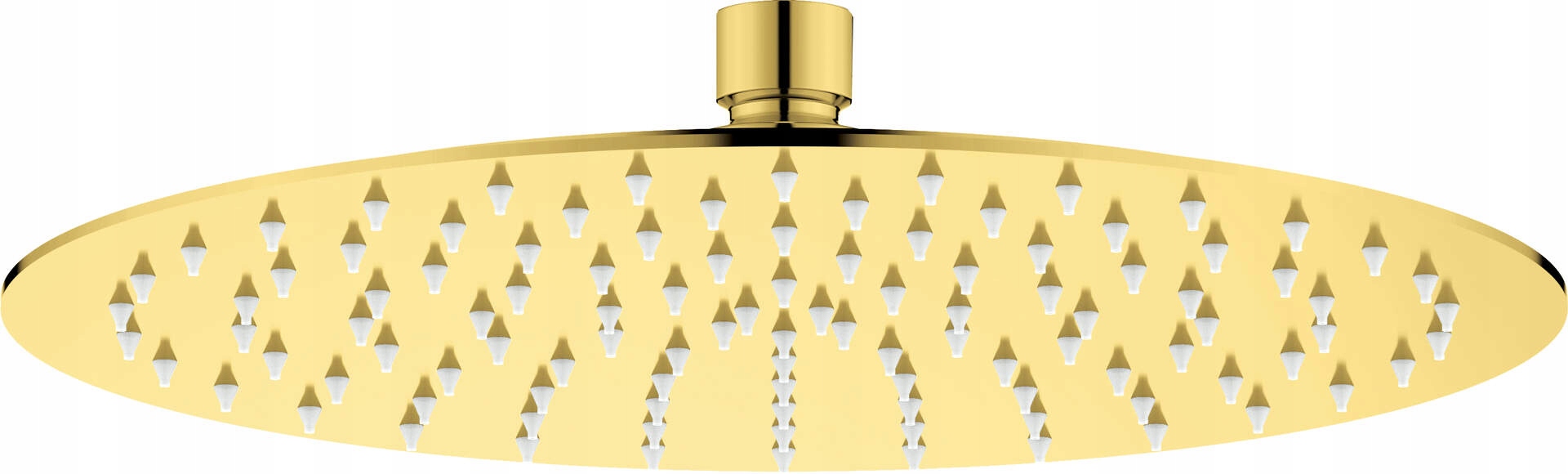 Deante Okrúhla sprchová hlavica 250 mm Cascada zlatá NAC_Z10K