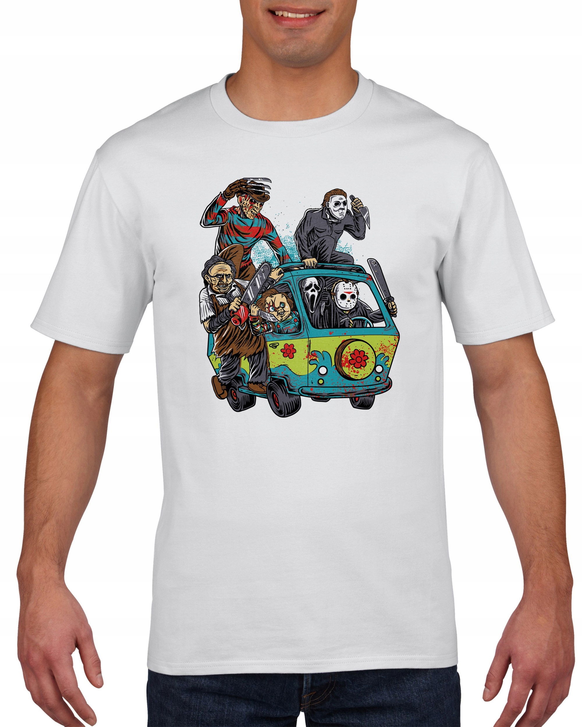 

Koszulka meska Horror Jason Freddy Chucky S