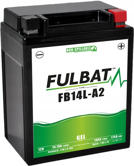 Gélová batéria Fulbat FB14L-A2 YB14L-A2