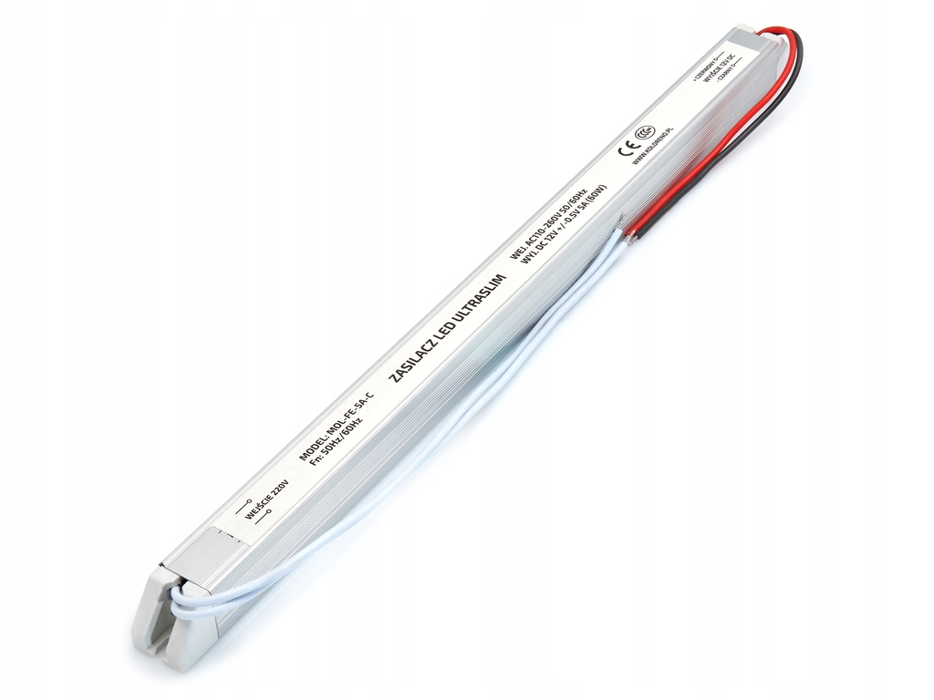 

Zasilacz Led 12V Slim Meblowy 60W 5A IP20 Premium