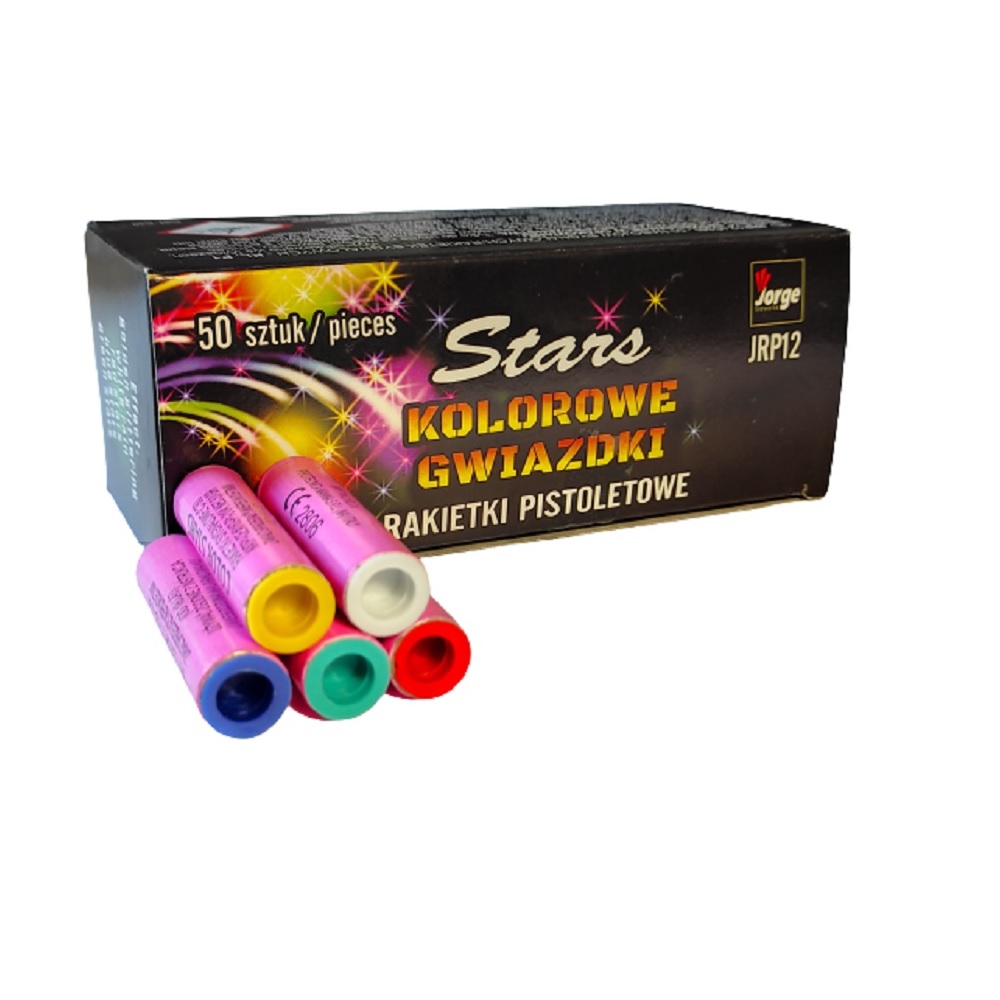 

Raca Pistoletowa Kolorowa JRP12 50 Sztuk