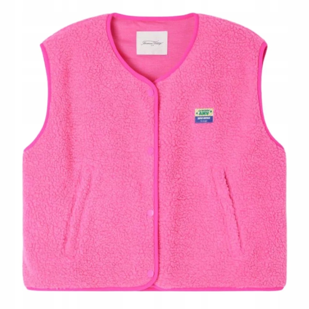 Kamizelka damska Hoktown Acid Pink Melange Różowy Xs/s American Vintage