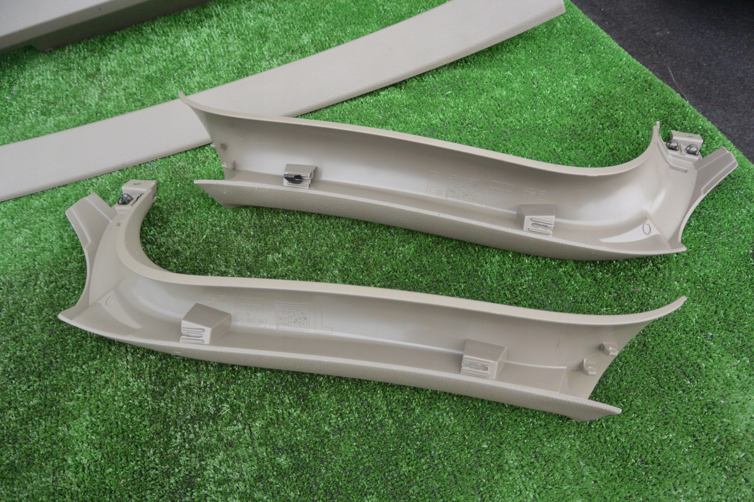 upholstery blinds bonnet boot AUDI Q7 4L KOMPLET