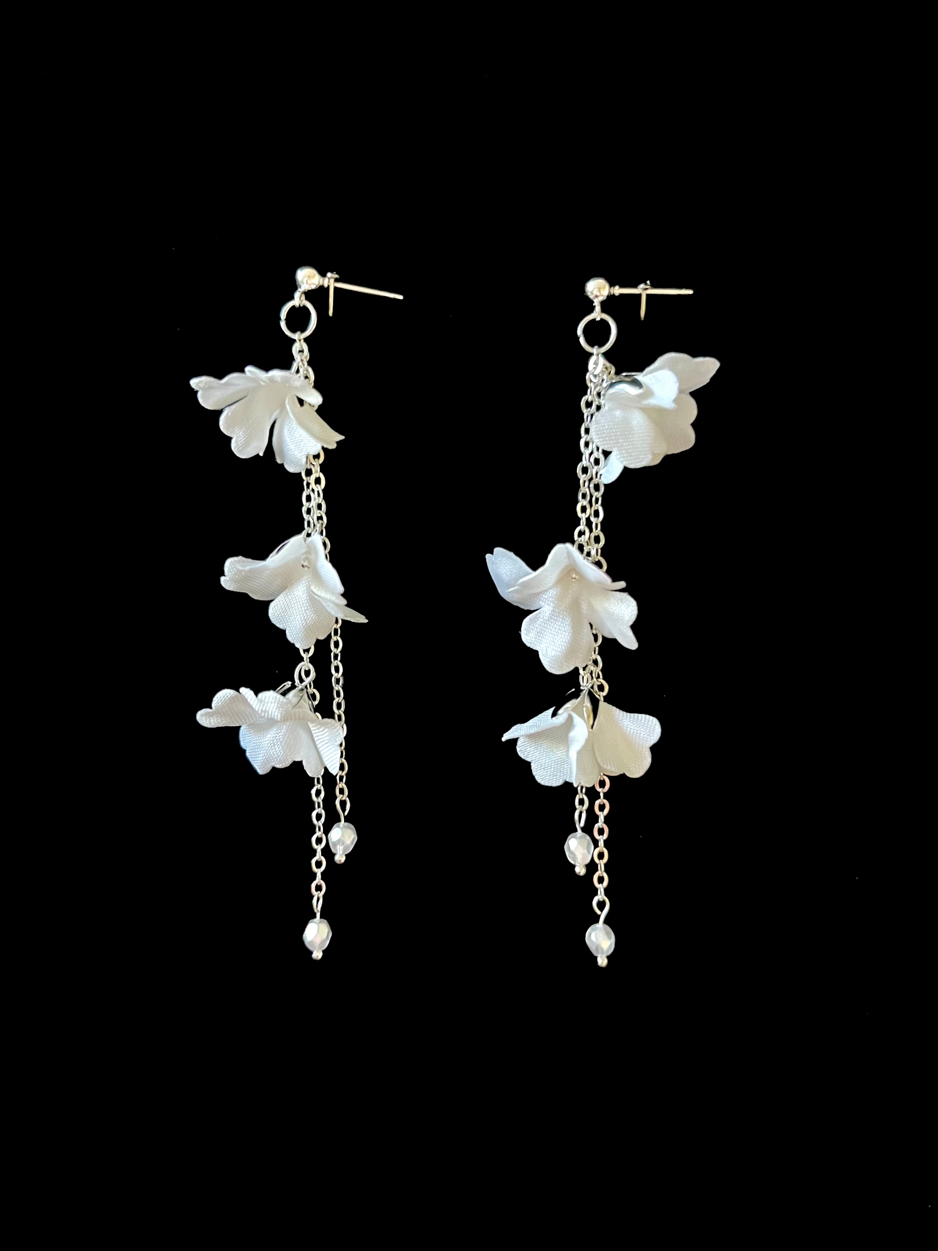 Kolczyki ślubne kwiaty NALA Marka Inna marka