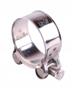 Opaska śrubowa Gbs 26-28mm 10 szt W4 Nierdzewna Mocna Obejma 18mm