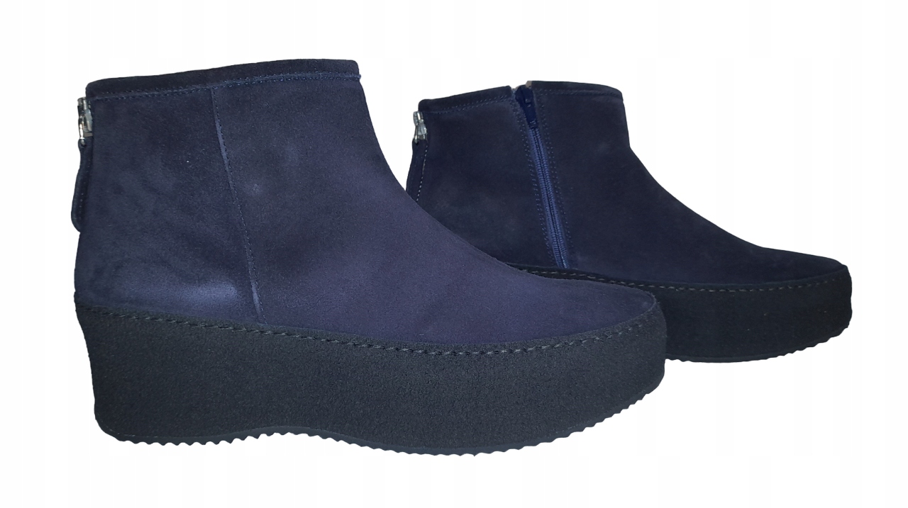 Nude Of Scandinavia T40638 dámské kotníkové boty z přírodní kůže nubuk vel. 39