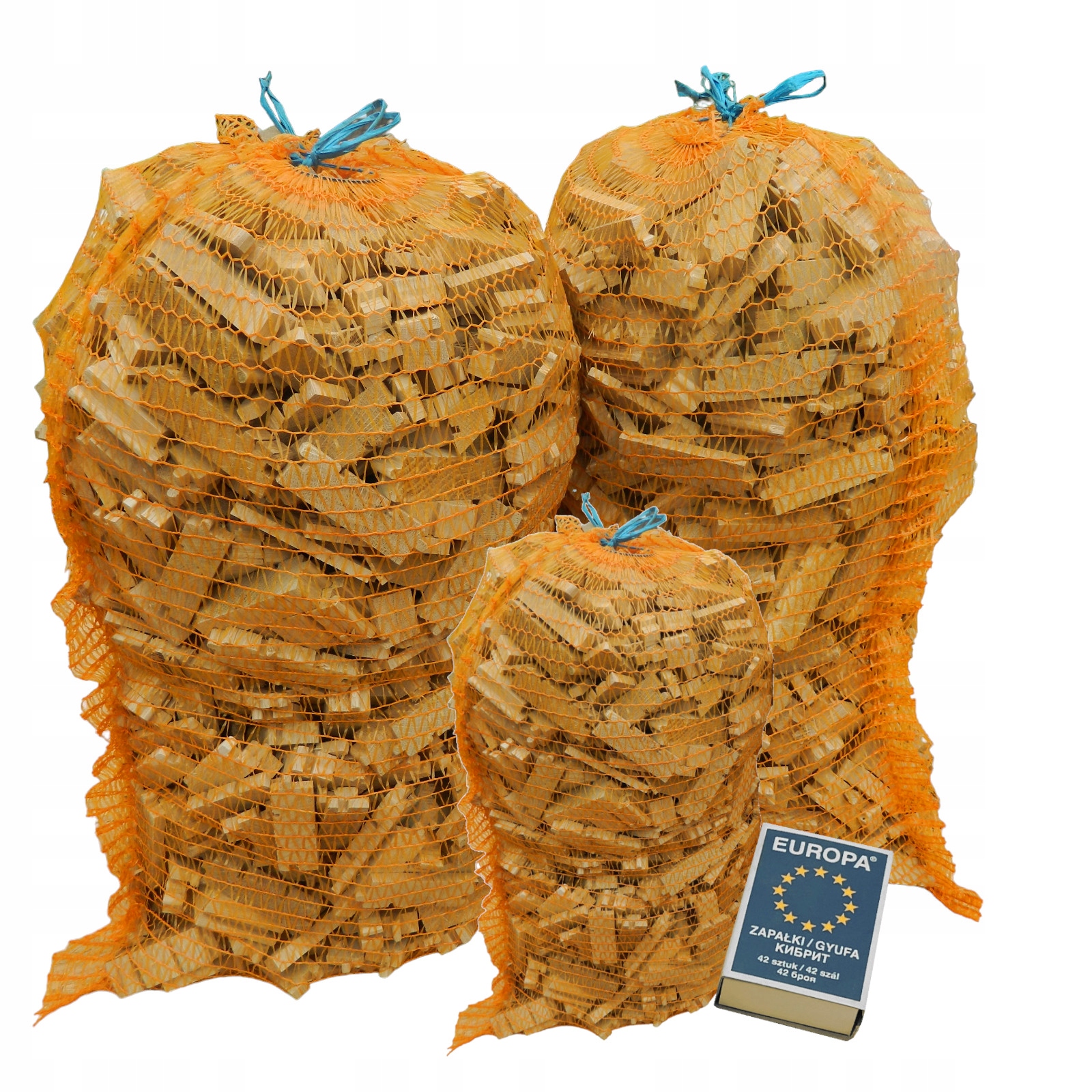 Rozpałka 75dm3 Drewno Ścinki Parkietu Dębowego Dąb Podpałka 24kg Transwood