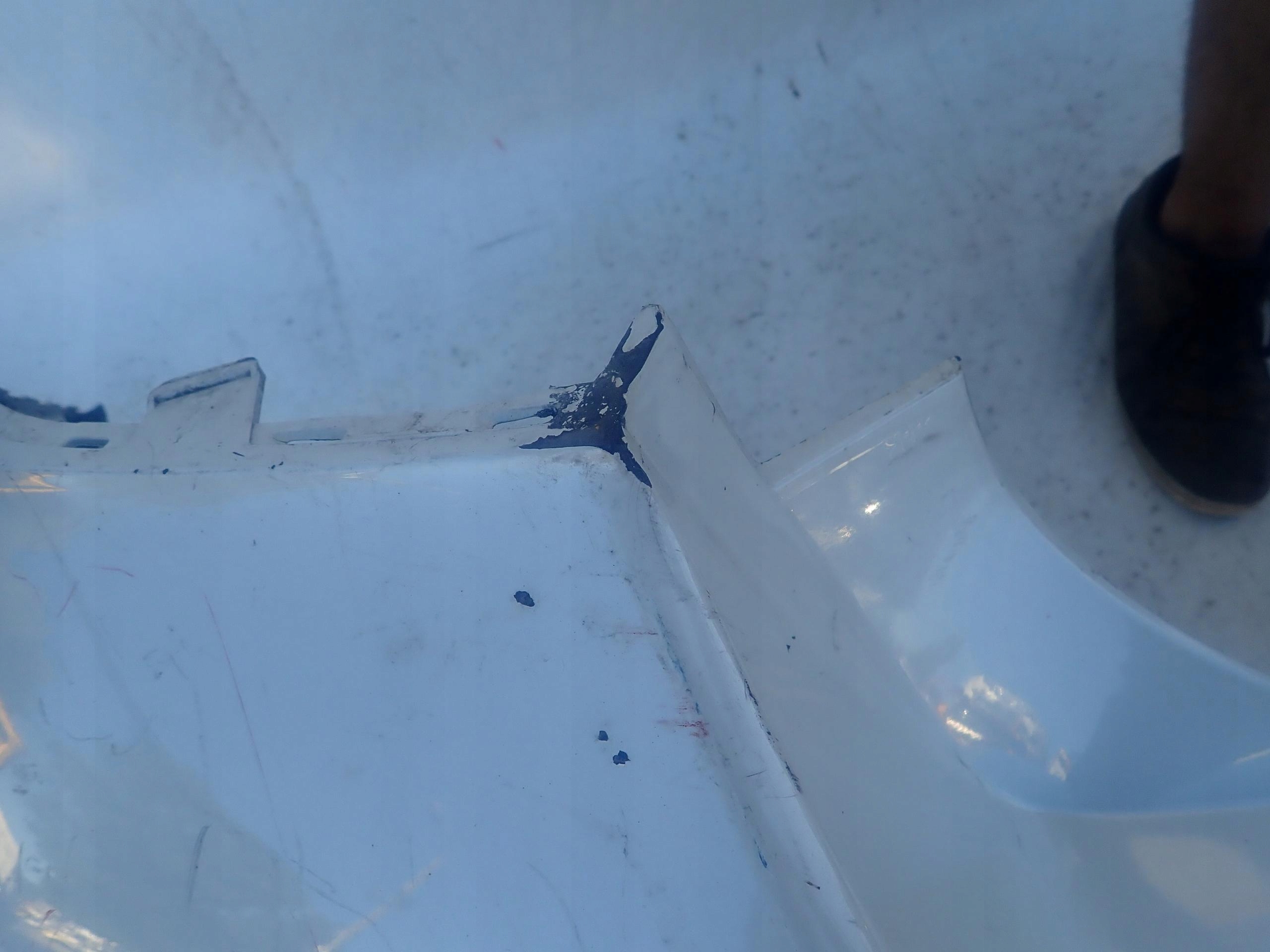 SUBARU XV 11-15 bumper rear part rear