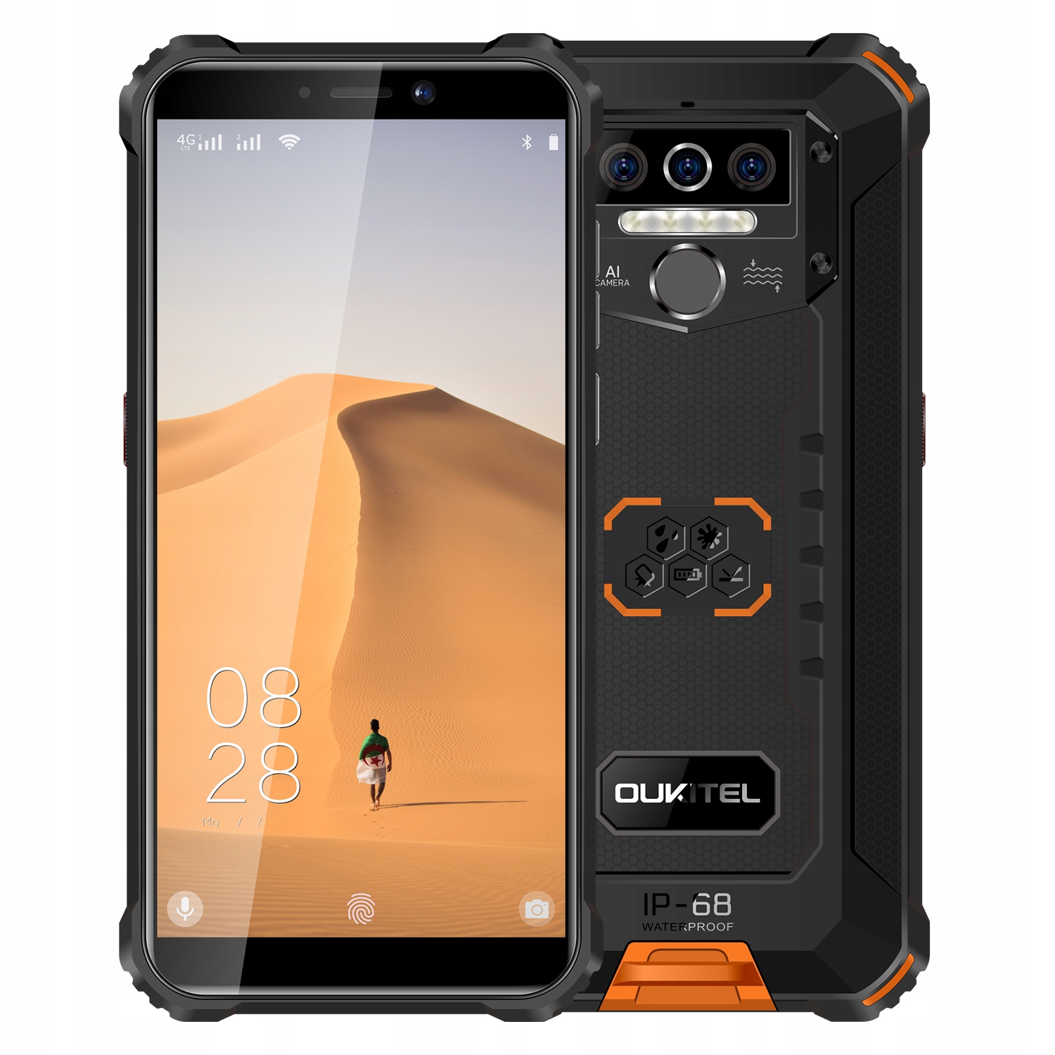 

Smartfon Oukitel WP5 Pro 4/64 Gb pomarańczowy