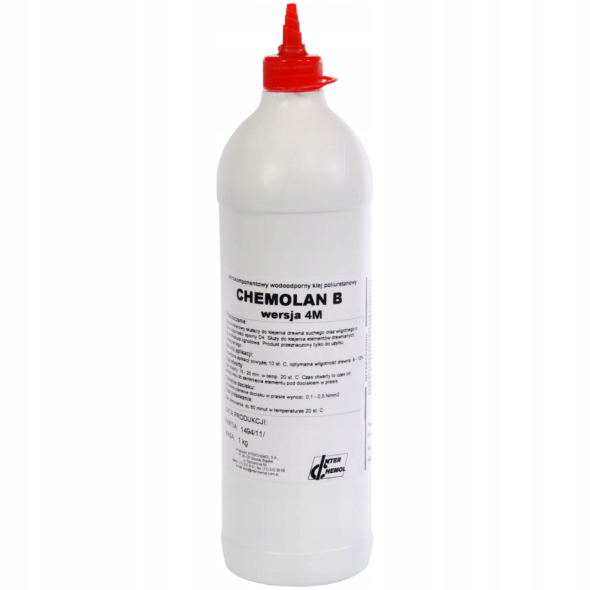 

Chemolan B 4M Poliuretanowy Klej Drewno D4 1kg