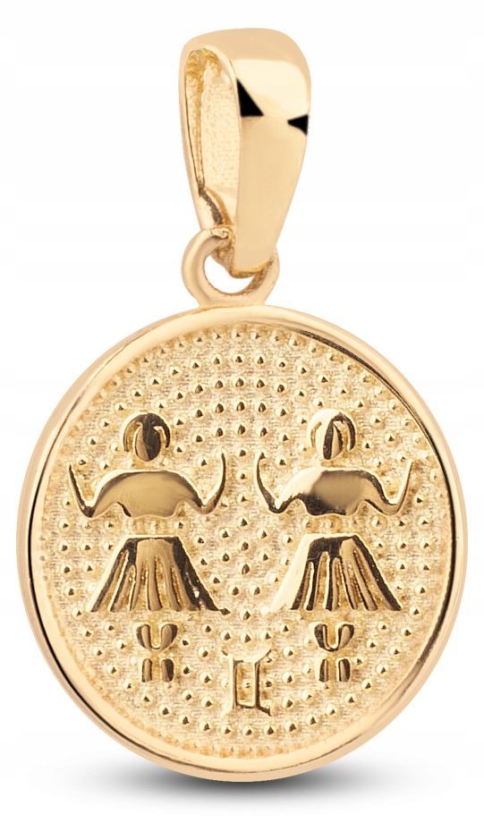 

Złota Zawieszka Znak Zodiaku Bliźnięta 585