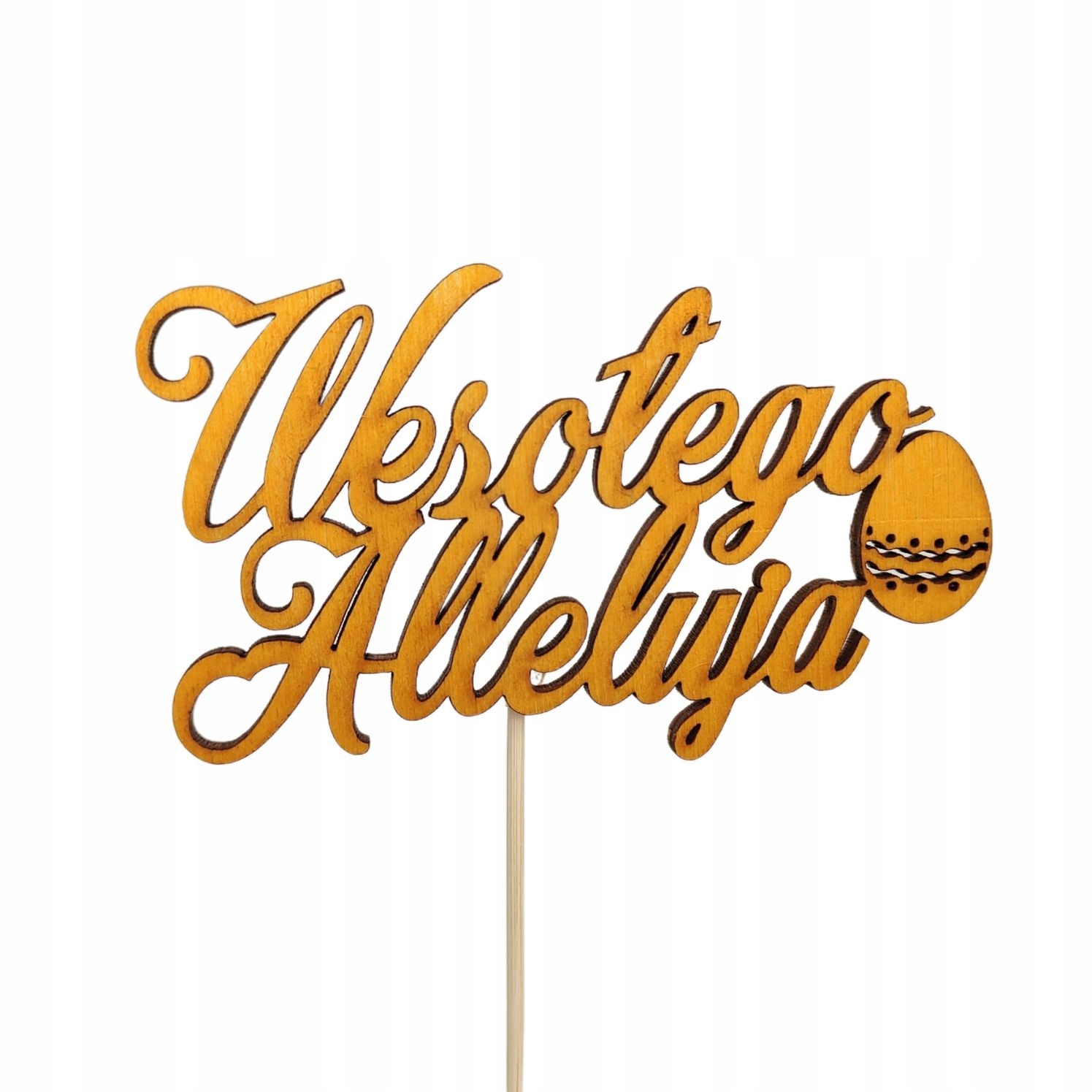 Topper pik "Wesołego Alleluja"- napis