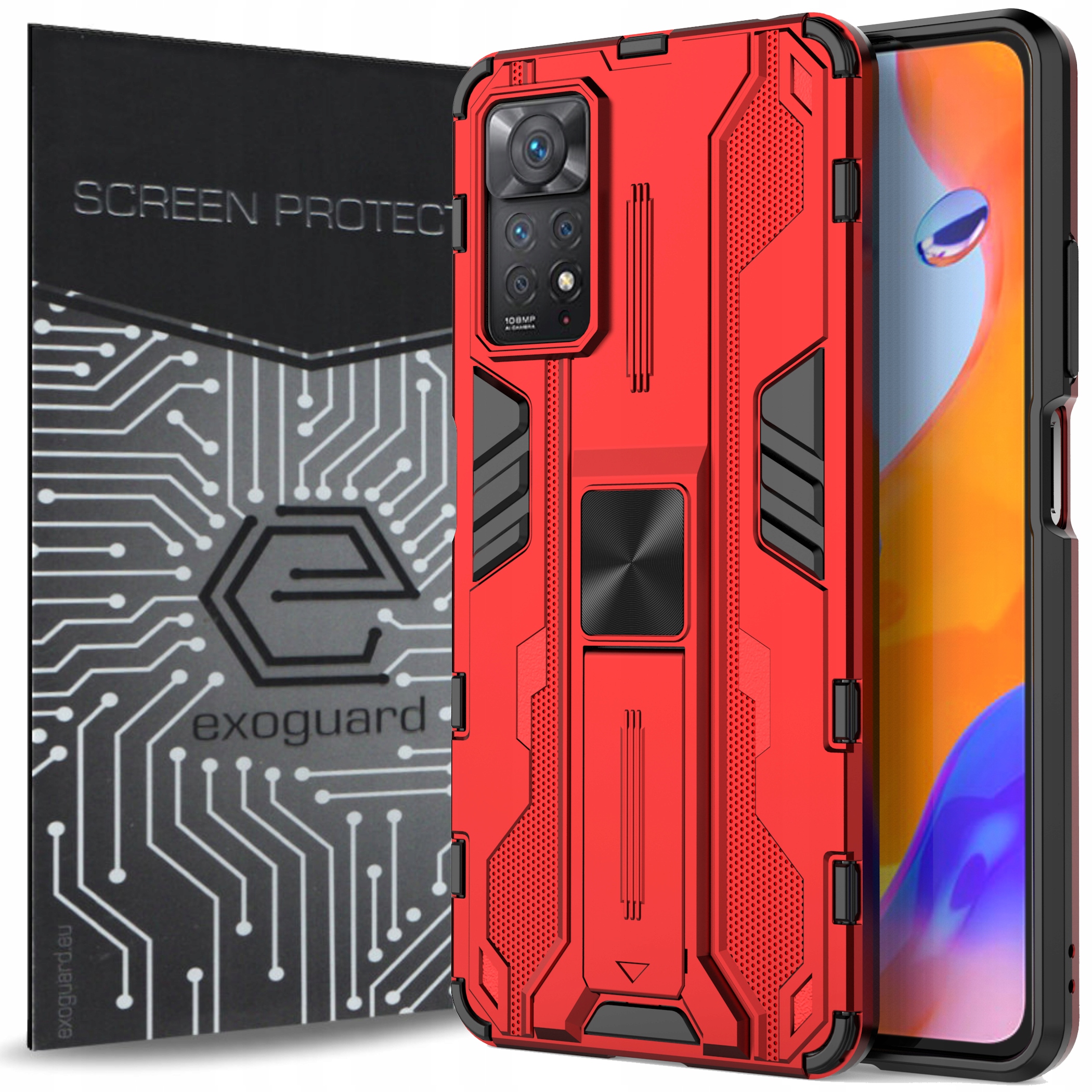 

Etui Pancerne+szkło do Xiaomi Redmi Note 11 PRO/5G