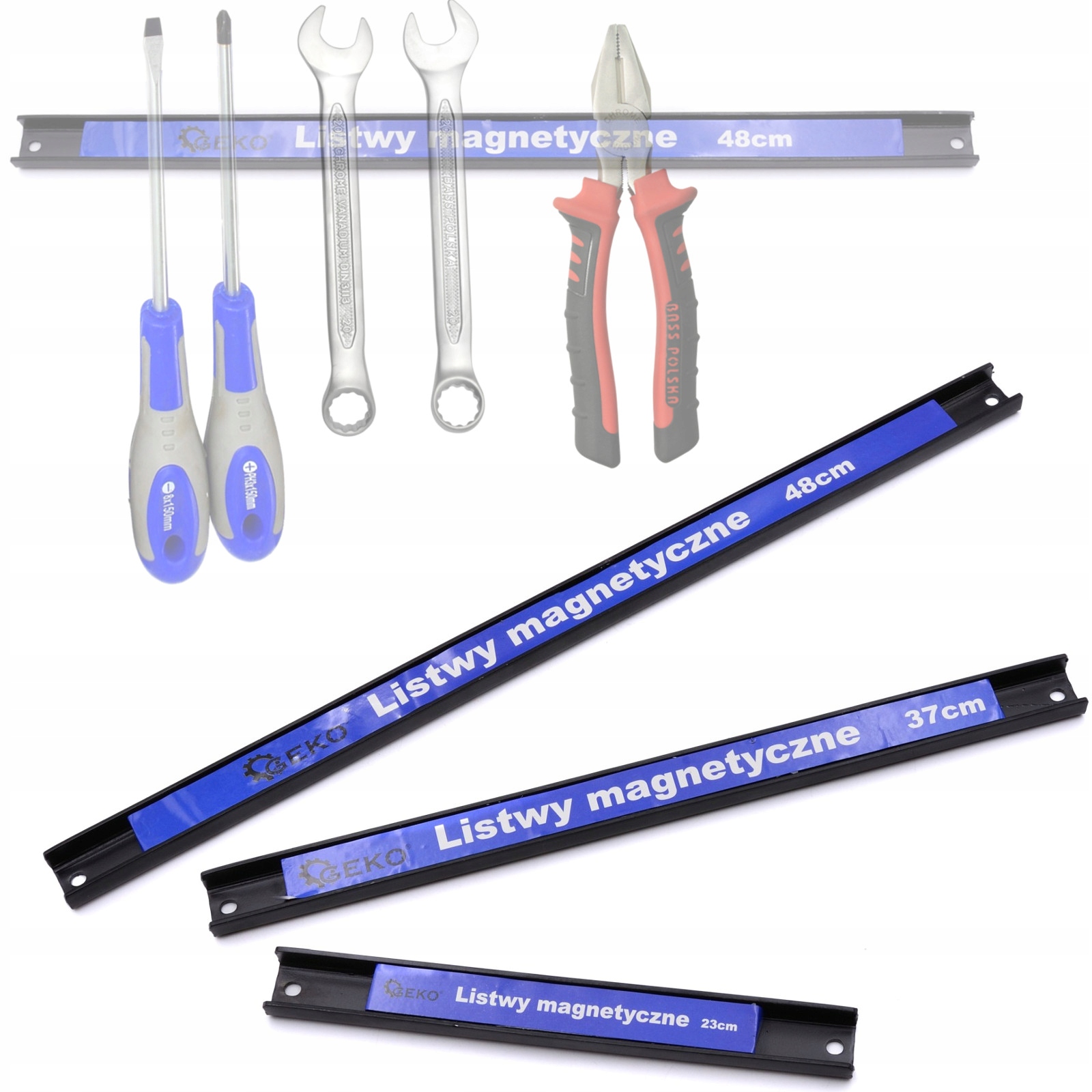LISTWA MAGNETYCZNA LISTWY NA NARZĘDZIA ZESTAW 3szt Kod producenta FT3013