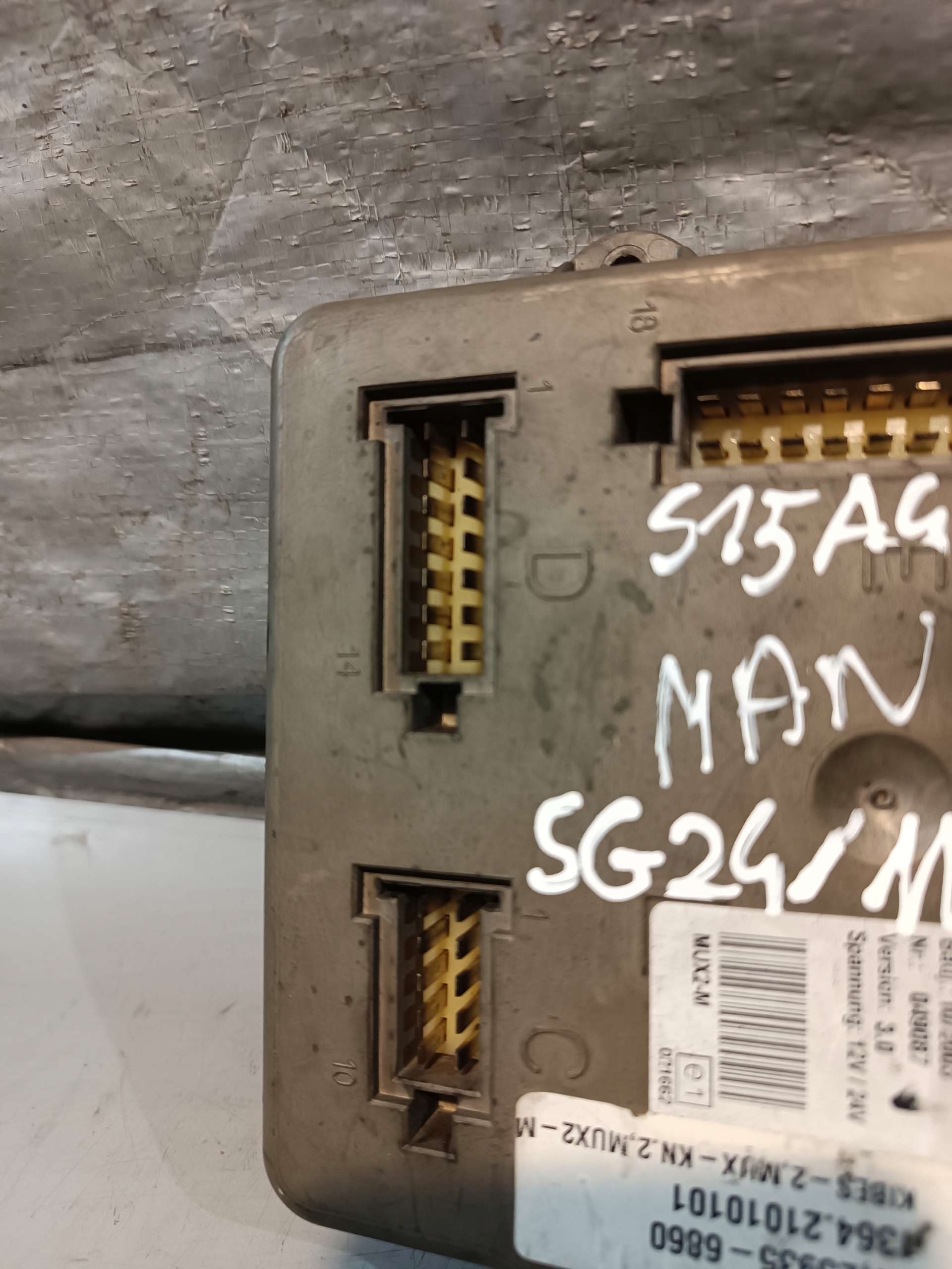 MAN AUTOBUS control unit MUX2-M 1364.21010101 049087