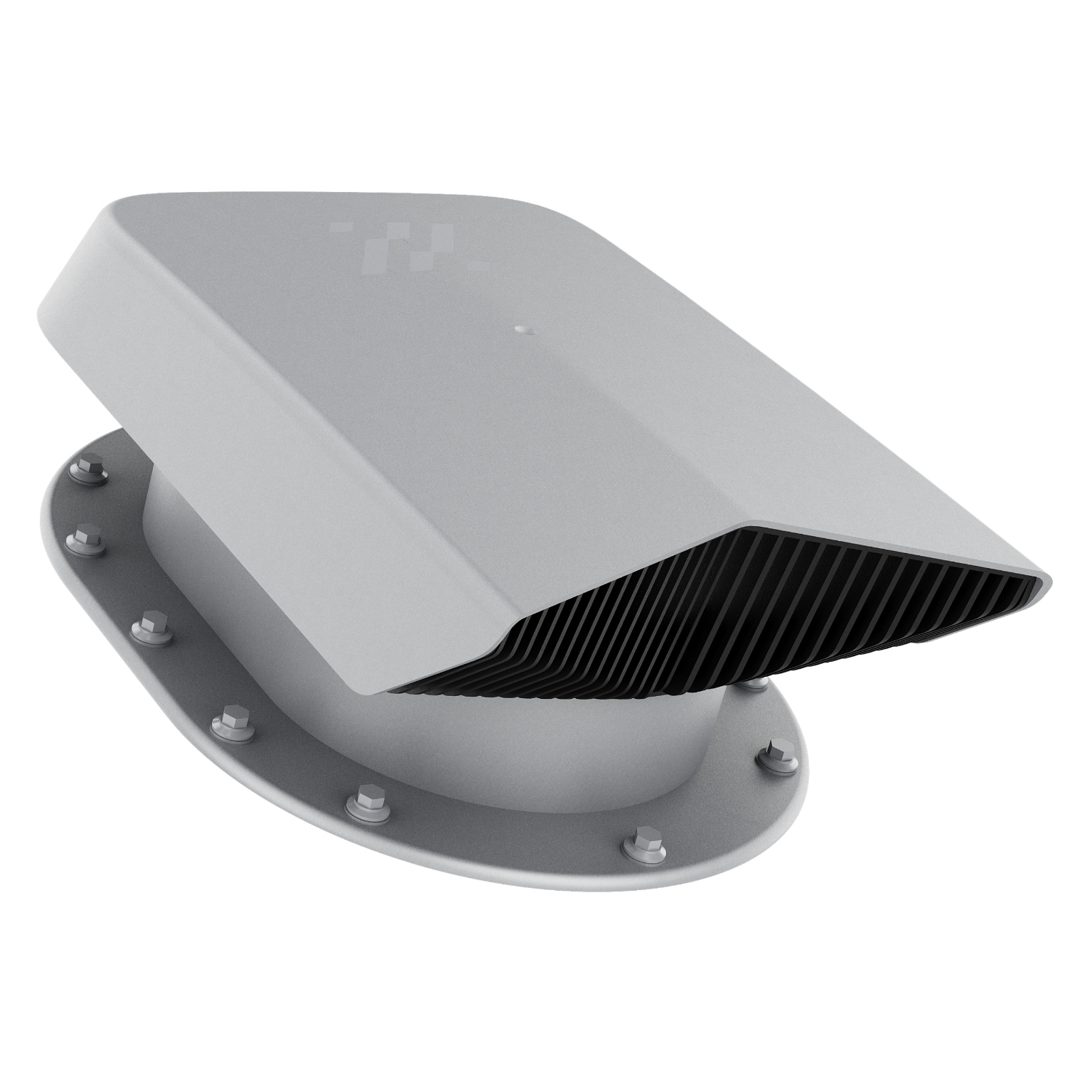 Větrací Ventilátor pro Ploché Pokrytí, Stříbrný 9006