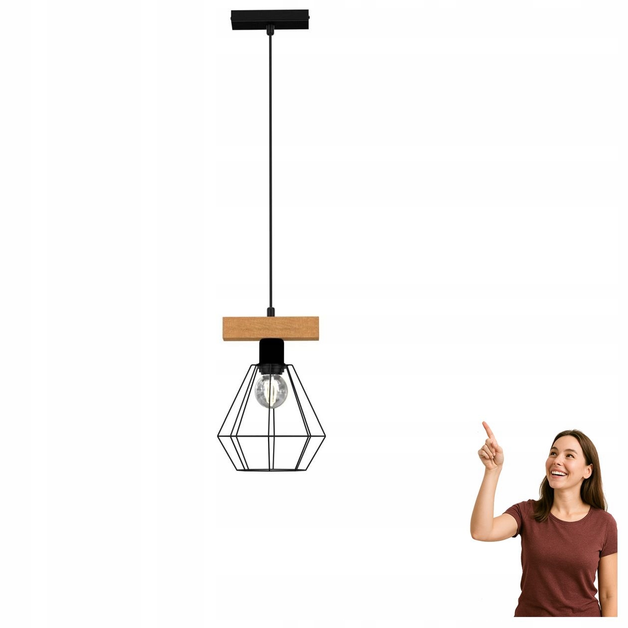 Závěsná lampa Vastra 4101 Luminex