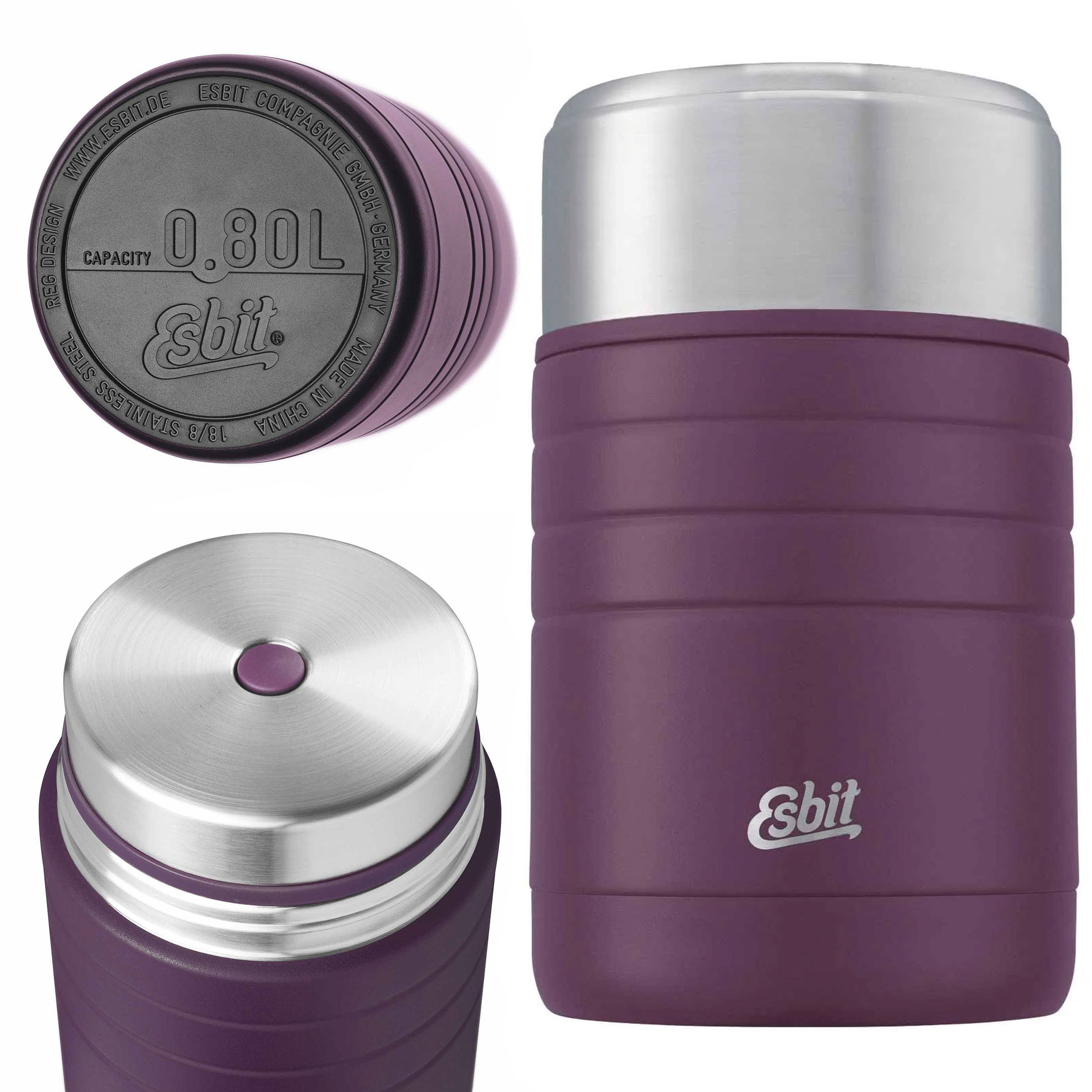 Esbit Termos Food Jug Majoris 0,8 L Bakłażan