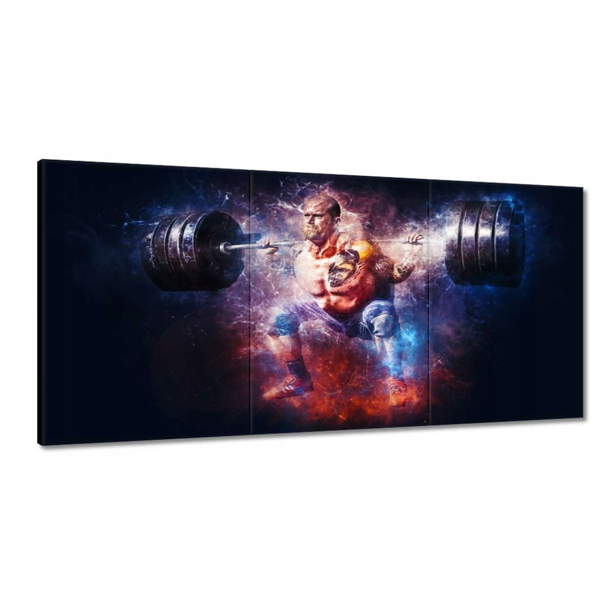 Obrazy 180x90 Zdvíhanie závaží Sila