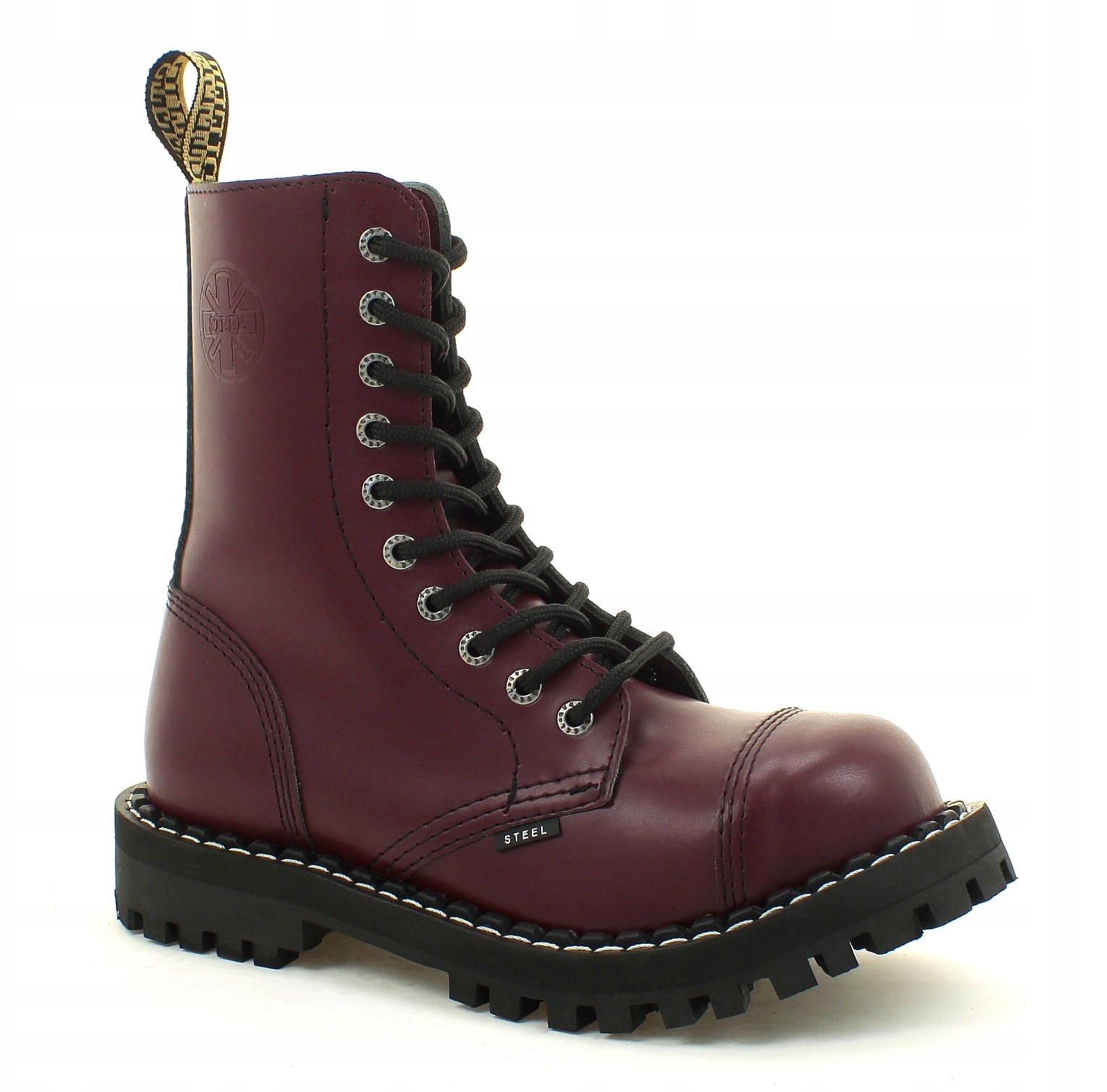 GLANY STEEL BURGUNDOWE 10-DZIUR 106/O/F. BUR 42