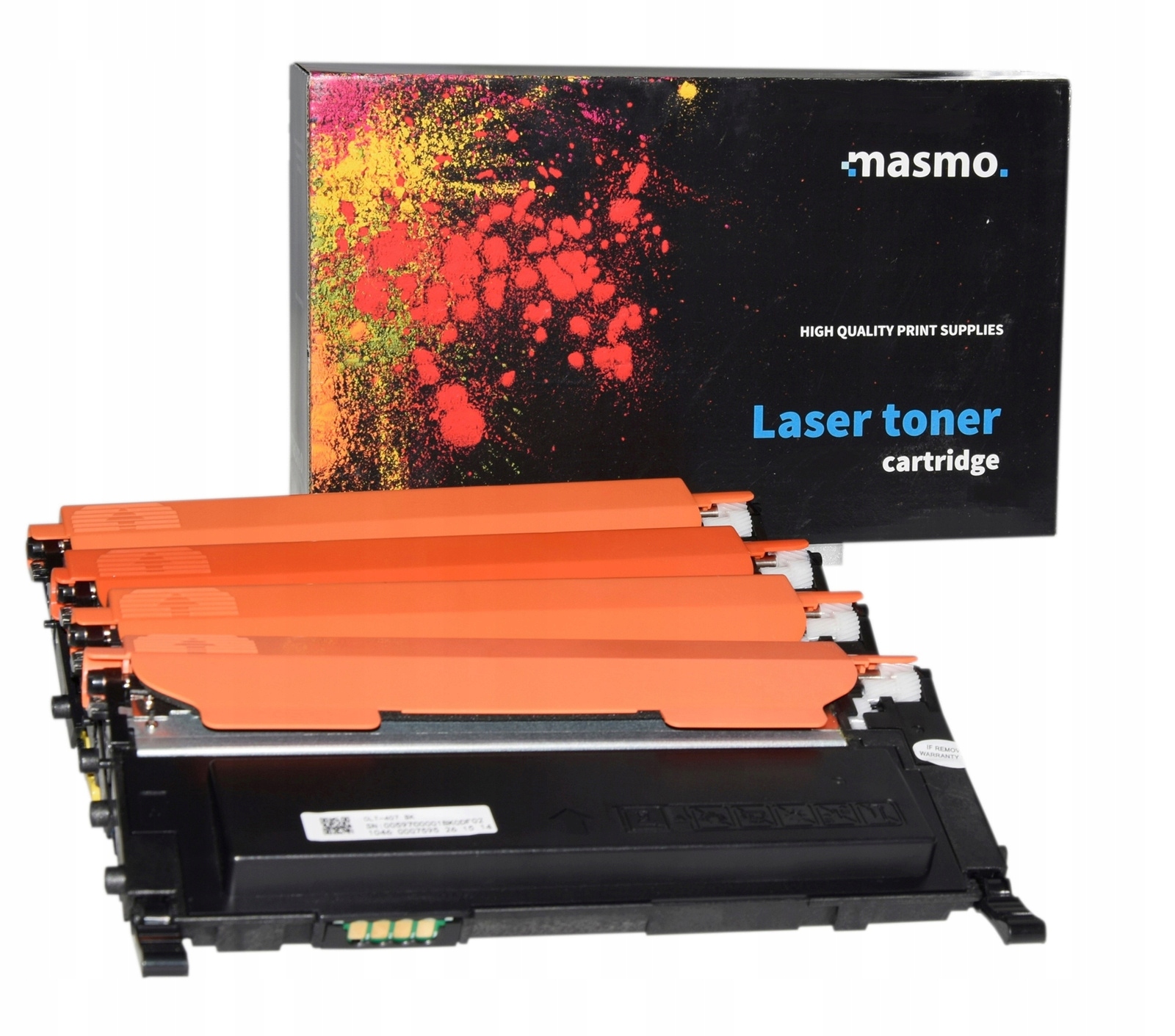 4x Toner pro Samsung Clp 310/315 CLT-K4092S CLX3175