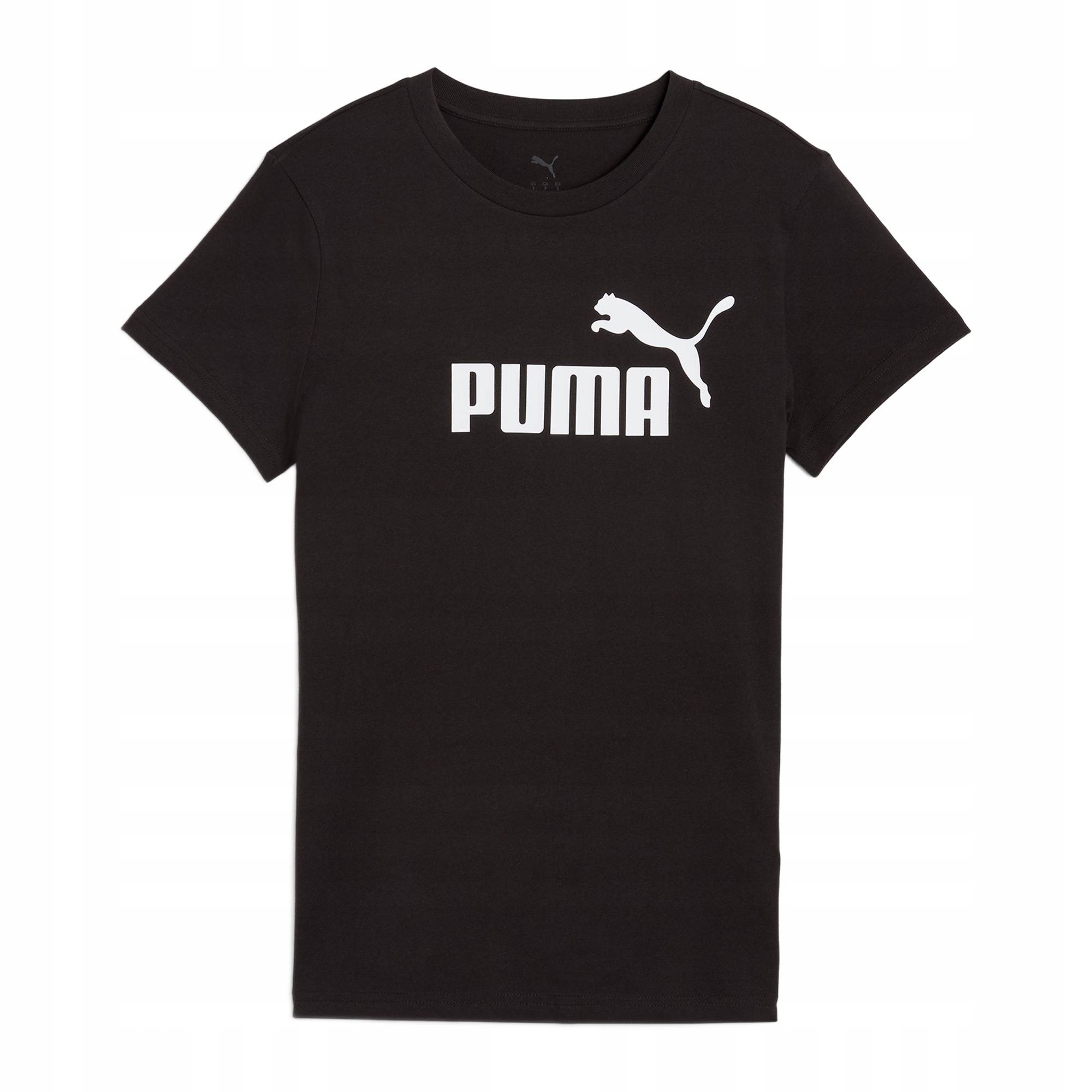 Koszulka damska Puma bawełniana duże logo krótki rękaw 682370 01 r. 3XL