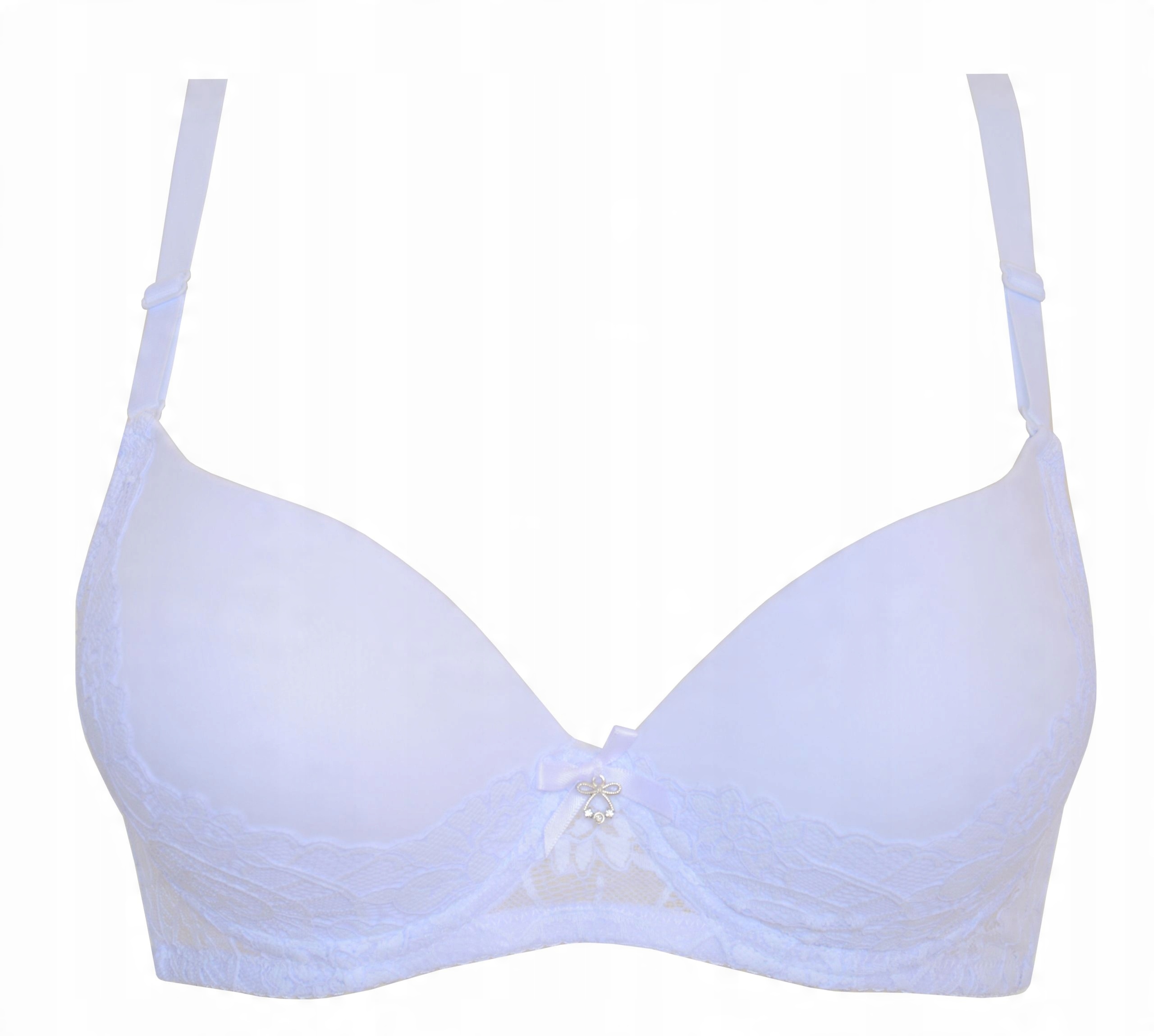 

Biustonosz Stanik Mocny Push-up 34/75 B biały