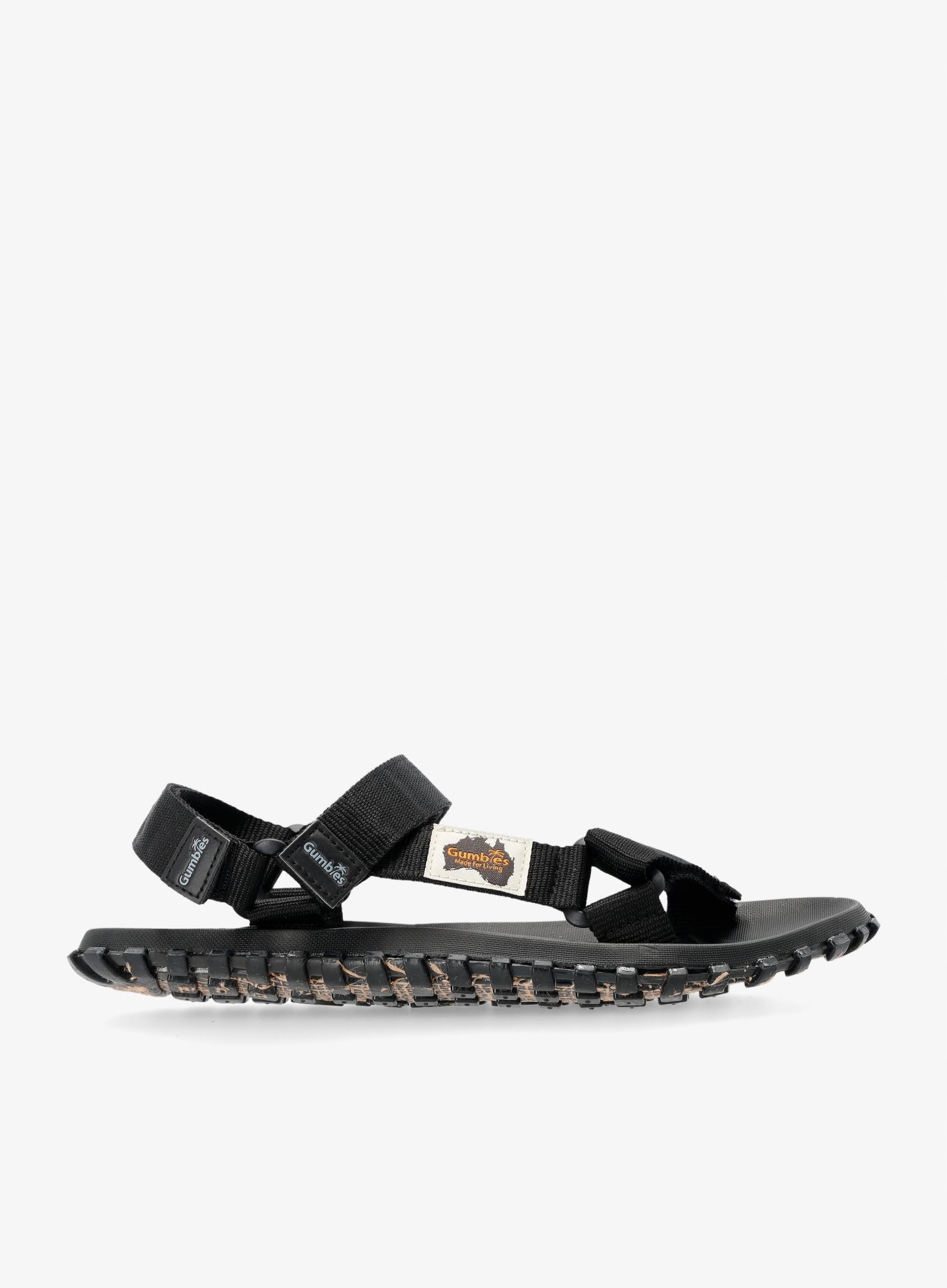 Turistické sandály Gumbies Scrambler Sandals blck/blck 46