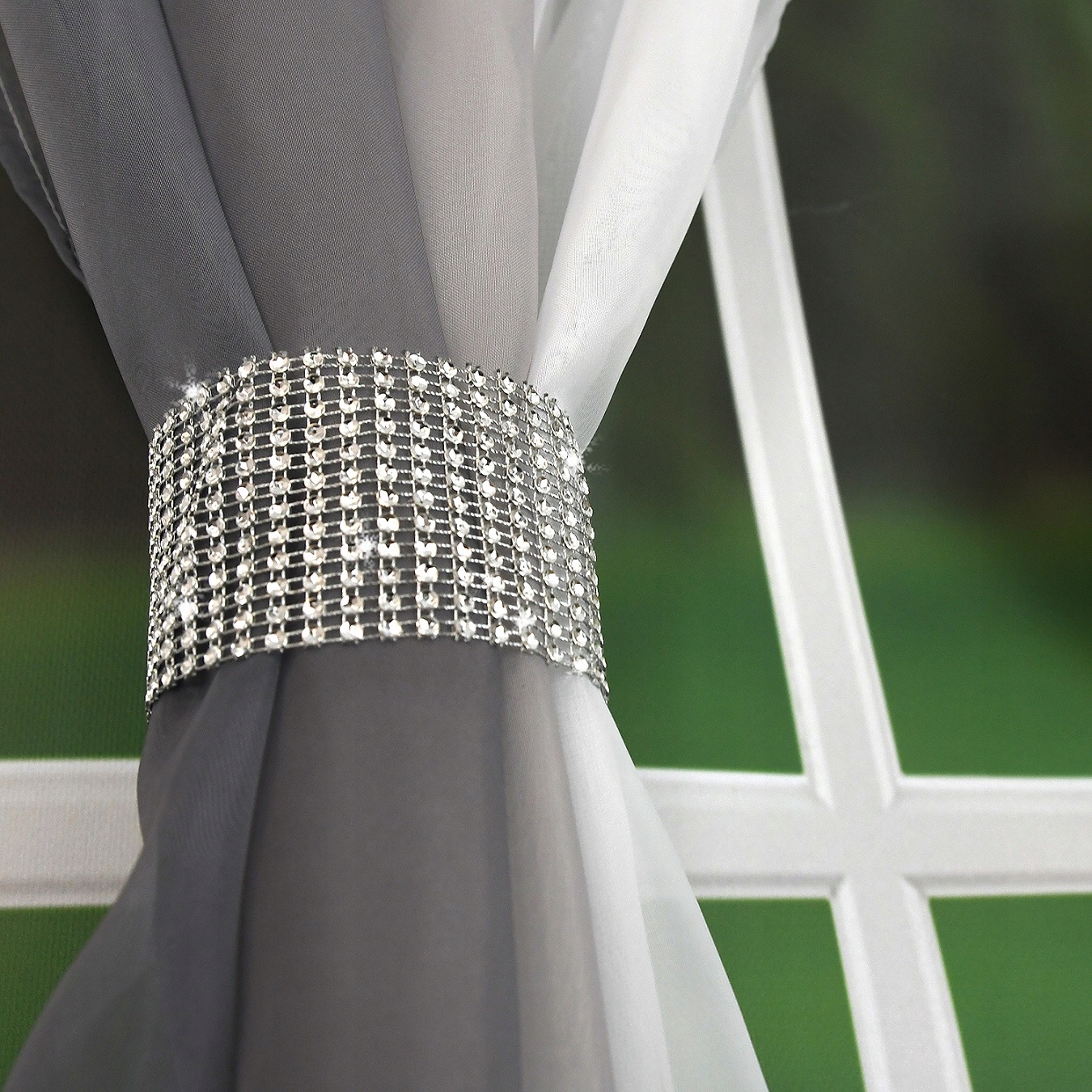 ZESTAW FIRAN Z CHMURKĄ I KSIĘŻYCEM DLA DZIECKA Materiał woal