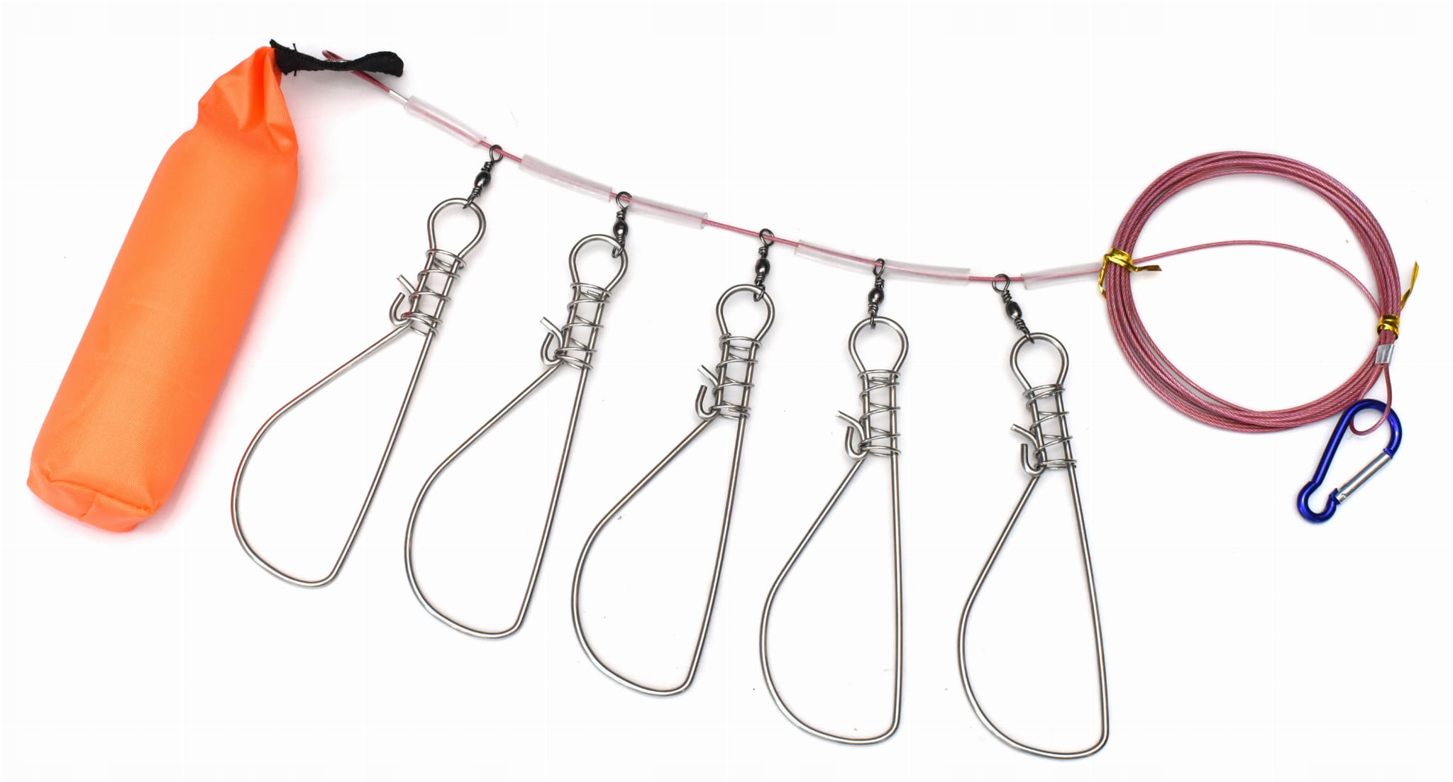 

Zestaw Agrafek Do Zapinania Ryb Na Lince Kukan 4M