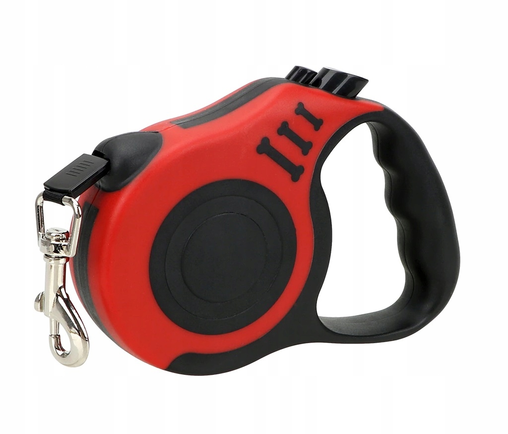 

Smycz automatyczna dla psa 5m taśma (U009)