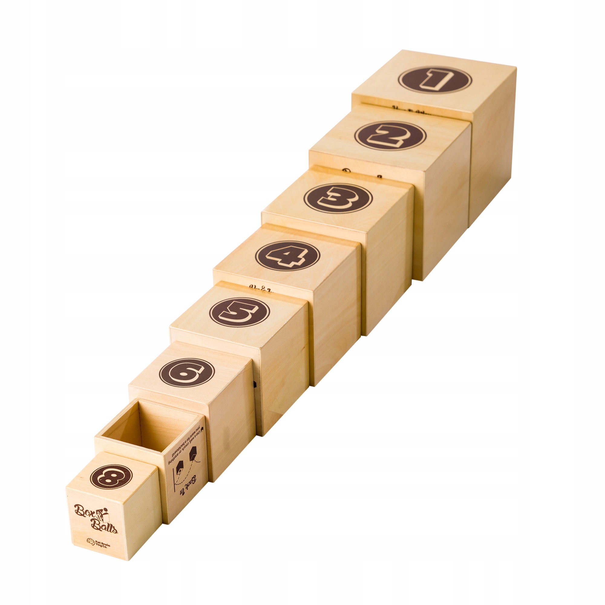 FAT BRAIN PUDEŁKA I PIŁECZKI GRA ZRĘCZNOŚCIOWA Typ Podstawa